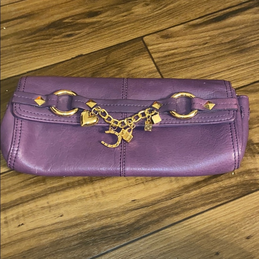 Paradox purple handbag with charms